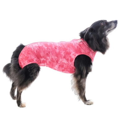 Îmbrăcăminte de Protecție „Dry Light Supreme Dog” Roz Mărimea 10 (21 – 27 kg) UV 50 plus, Antimicrobiană, Dry